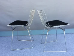 Pamono Set of Wire Children's Chairs by Harry Bertoia for Knoll Inc. / Knoll International><noscript><img width=