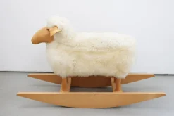New Pamono Sheep Rocking Horse by Hanns Peter Krafft for Meier, 1980s
