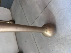 Hot Pamono Shelf in Bronze, 1970s