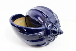 Pamono Shell-Shaped Flower Pot, 1970> Planters And Jardiniere