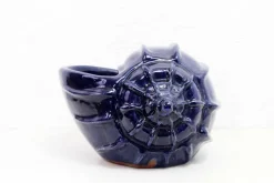 Pamono Shell-Shaped Flower Pot, 1970><noscript><img width=