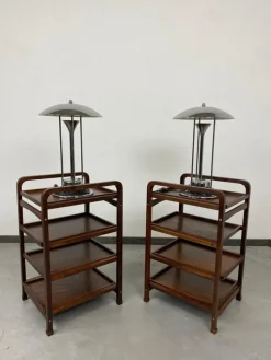 Pamono Shelves from Thonet, 1930s, Set of 2><noscript><img width=
