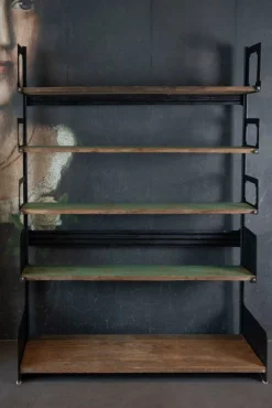 Pamono Shelving Unit from Strafor, 1920s> Shelves & Wall Units