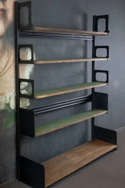 Pamono Shelving Unit from Strafor, 1920s><noscript><img width=