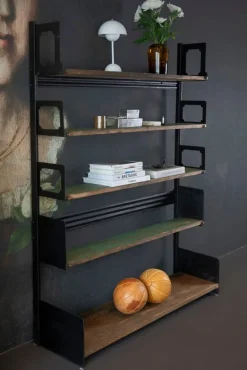 Pamono Shelving Unit from Strafor, 1920s><noscript><img width=