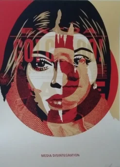 Pamono Shepard Fairey (Obey), Media Target, 2016, Screenprint> Prints & Multiples