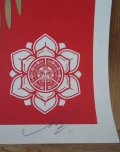 Outlet Pamono Shepard Fairey Obey, Rise Above Rebel, Screenprint