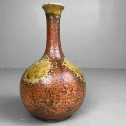 Online Pamono Shigaraki Ikebana Flower Vase, 1980s