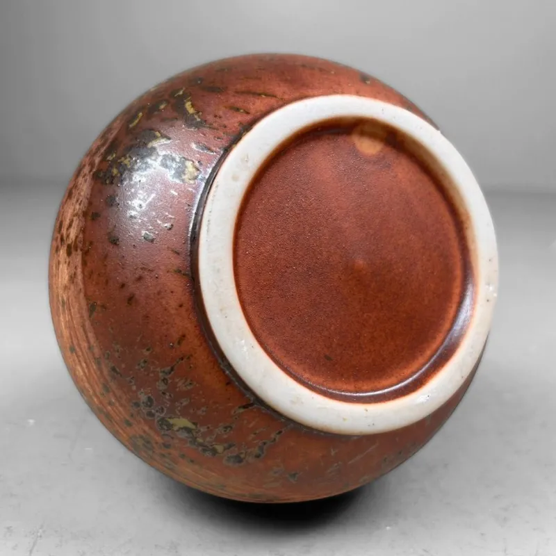 Online Pamono Shigaraki Ikebana Flower Vase, 1980s
