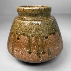 Pamono Shigaraki Ikebana Vase, 1970s><noscript><img width=