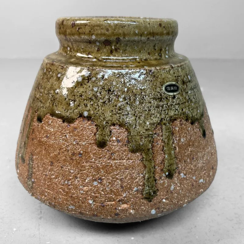 Pamono Shigaraki Ikebana Vase, 1970s> Vases