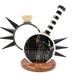 Pamono Sholapur Sculpture Vase by Michele De Lucchi for Up & Up, Italy, 1985