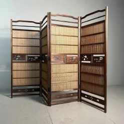 Pamono Shōwa Era Sudare Room Divider, Japan, 1960s><noscript><img width=