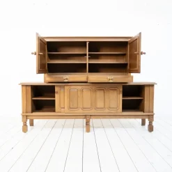 Pamono Sideboard by Guillerme et Chambron for Votre Maison, 1950s><noscript><img width=