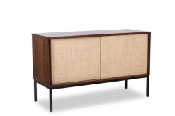 Pamono Sideboard in Wenge and Raffia by Martin Visser, 1970s> Sideboards & Buffets