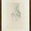 Pamono Sigfrido Oliva, Portrait, Pencil Drawing, 1980s> Work On Paper