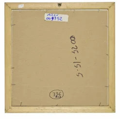 Online Pamono Sigfrido Oliva, Still Life, Pencil and Watercolor, 1978, Framed