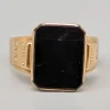 Discount Pamono Signet Ring in Gold with Onyx