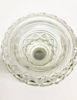 Pamono Silver & Crystal Serving Set with 2 Small Candy Dishes and 2 Salt Cellars, Set of 4><noscript><img width=