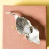 Pamono Silver and Chalcedony Brooch by Gertrud Engel, 1954> Brooches