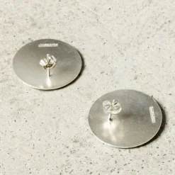 Pamono Silver and Enamel Earrings from Aarikka, Set of 2><noscript><img width=