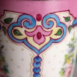 Pamono Silver and Porcelain Perfume Burners from Limoges, Set of 2><noscript><img width=