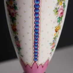 Pamono Silver and Porcelain Perfume Burners from Limoges, Set of 2><noscript><img width=