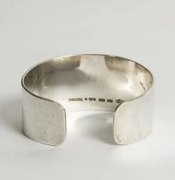 Pamono Silver Bracelet from Atelier Borgila, 1977><noscript><img width=