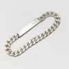 Pamono Silver Bracelet with Engraving Plate