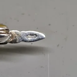 Pamono Silver Brochette with Gold Rosettes and Diamonds, 1900s><noscript><img width=