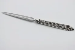 Pamono Silver Bronze Letter Opener or Paper Cutter by Richard Lauret