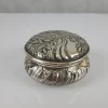 Pamono Silver Candy Box with Minerva Hallmark, 1890s> Trunks Crates & Baskets