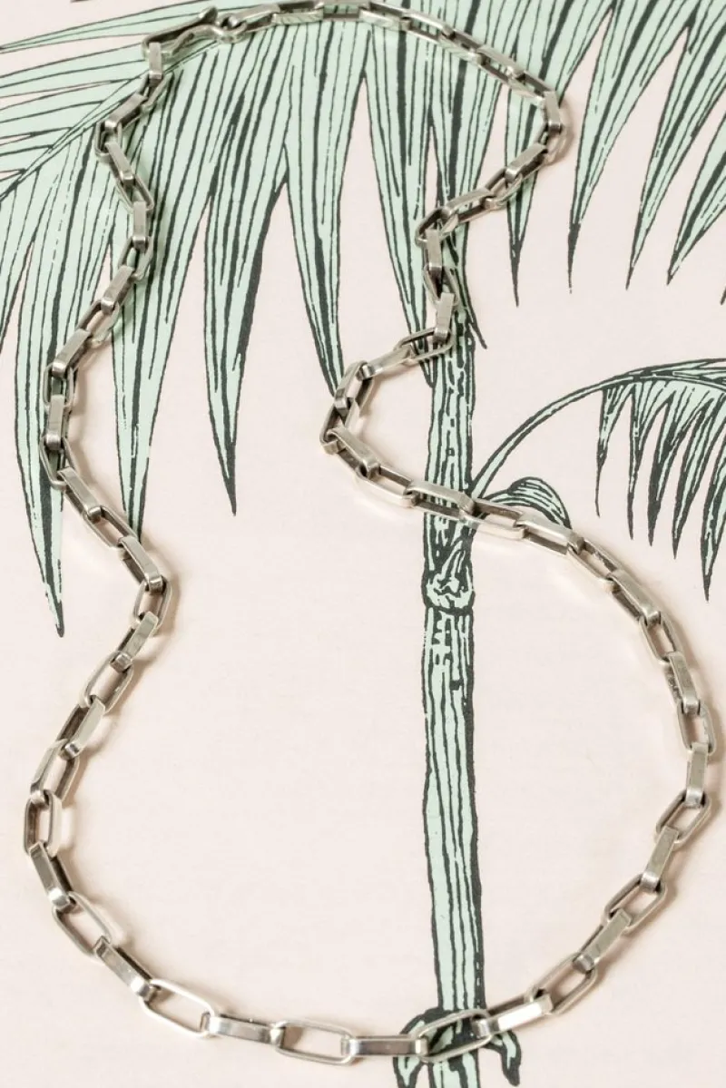 New Pamono Silver Chain Necklace by Anders Högberg, 1984