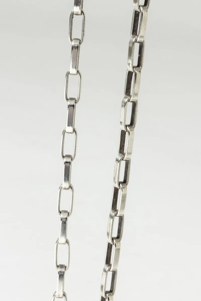 New Pamono Silver Chain Necklace by Anders Högberg, 1984