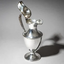 Pamono Silver Coffee Pot, London, England, 1902><noscript><img width=