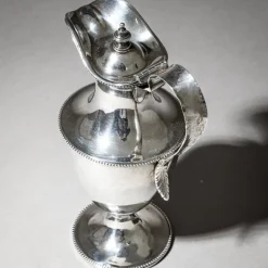 Pamono Silver Coffee Pot, London, England, 1902><noscript><img width=