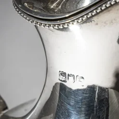 Pamono Silver Coffee Pot, London, England, 1902><noscript><img width=