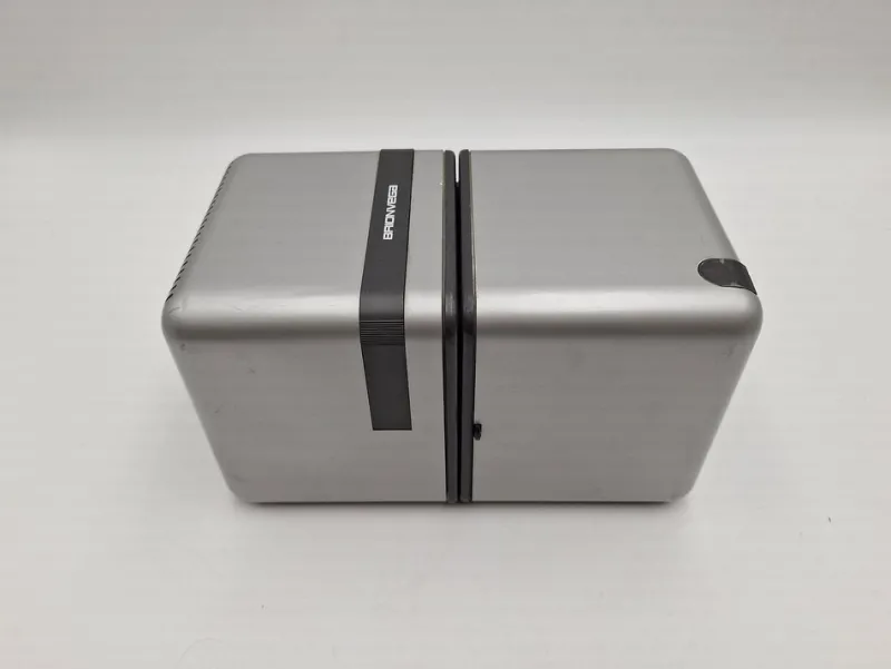 Pamono Silver Cube Model TS505 Radio by Marco Zanuso and Richard Sapper for Brionvega, 1990s> Electronics