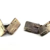Pamono Silver Cufflinks Initialed H.E., 1960s, Set of 2> Cufflinks