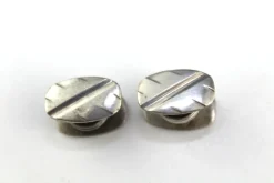 Sale Pamono Silver Cufflinks, 1960s, Set of 2