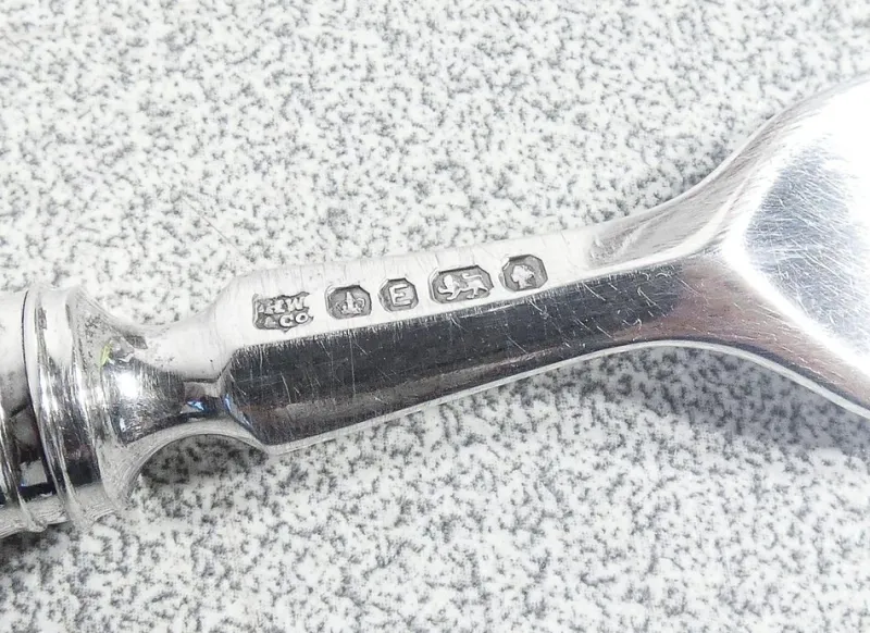 Pamono Silver Cutlery Service by Henry Wilkinson, 1872, Set of 24> Cutlery & Serving Utensils