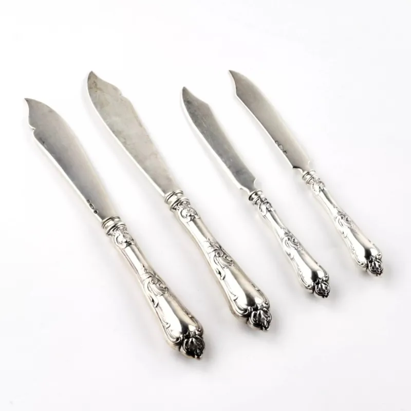 Outlet Pamono Silver Cutlery Set by G. Klingert, Set of 71