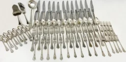 Online Pamono Silver Cutlery Set from Fimara, 1970s, Set of 87
