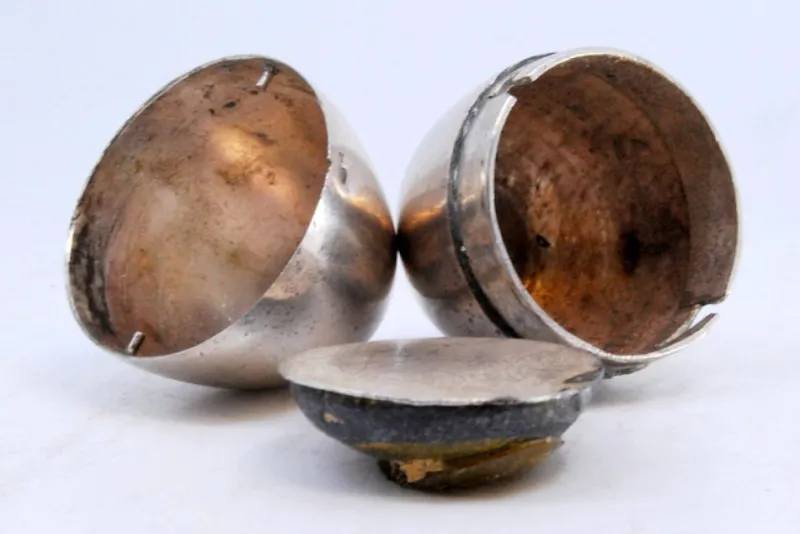 Best Pamono Silver Egg-Shaped Salt Shaker with Ballast Inside