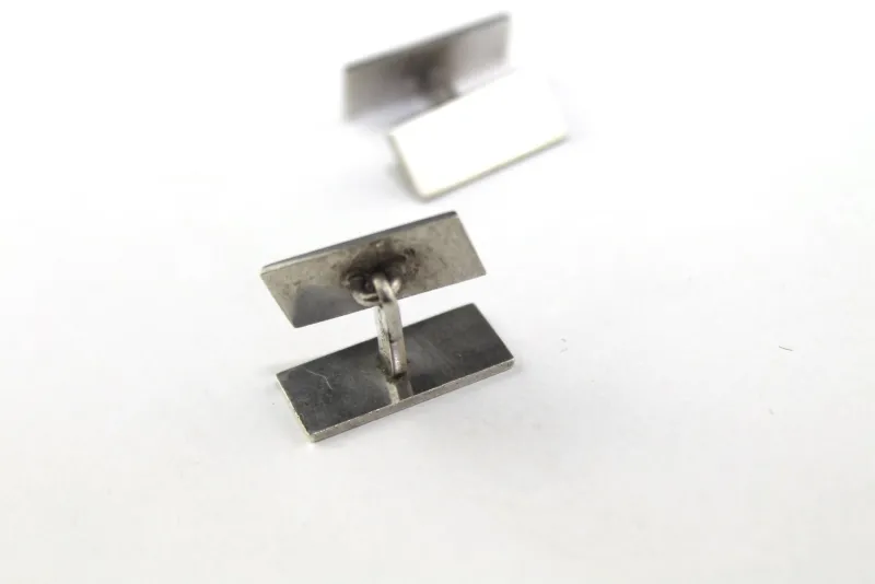 Clearance Pamono Silver Gilt Cufflinks, 1960s, Set of 2