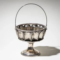 Outlet Pamono Silver Handled Bowl by Benedikt N.K. Ranninger, Vienna, 1819