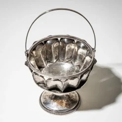 Outlet Pamono Silver Handled Bowl by Benedikt N.K. Ranninger, Vienna, 1819