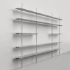 Pamono Silver Hypostyla System 6 by Oscar Tusquets & Lluis Clotet for BD Barcelona> Storage