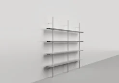 Pamono Silver Hypostyla System 3 by Oscar Tusquets & Lluis Clotet for BD Barcelona> Storage