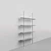 Hot Pamono Silver Hypostyla System by Oscar Tusquets & Lluis Clotet for BD Barcelona